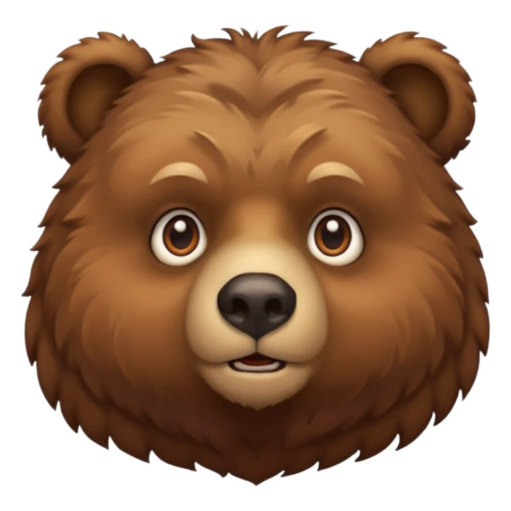 Bear potrait  sticker