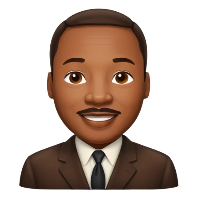 Martin Luther King Jr.  sticker