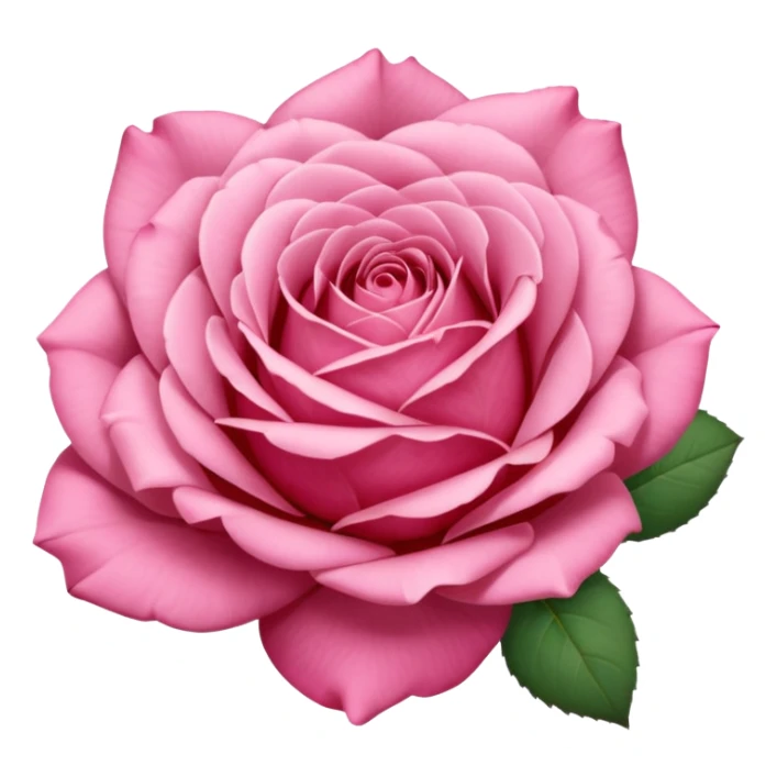 Polaroid photo of a pink rose  sticker