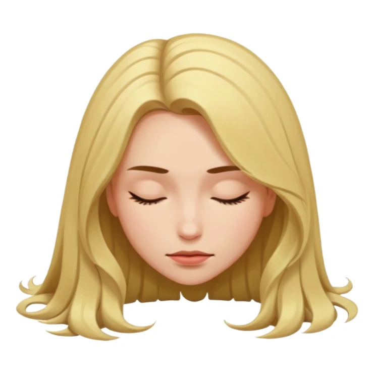 Woman Laying face down on the ground  sticker