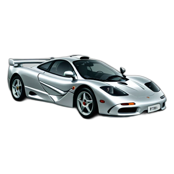 Mclaren F1 livrée Silverstone sticker
