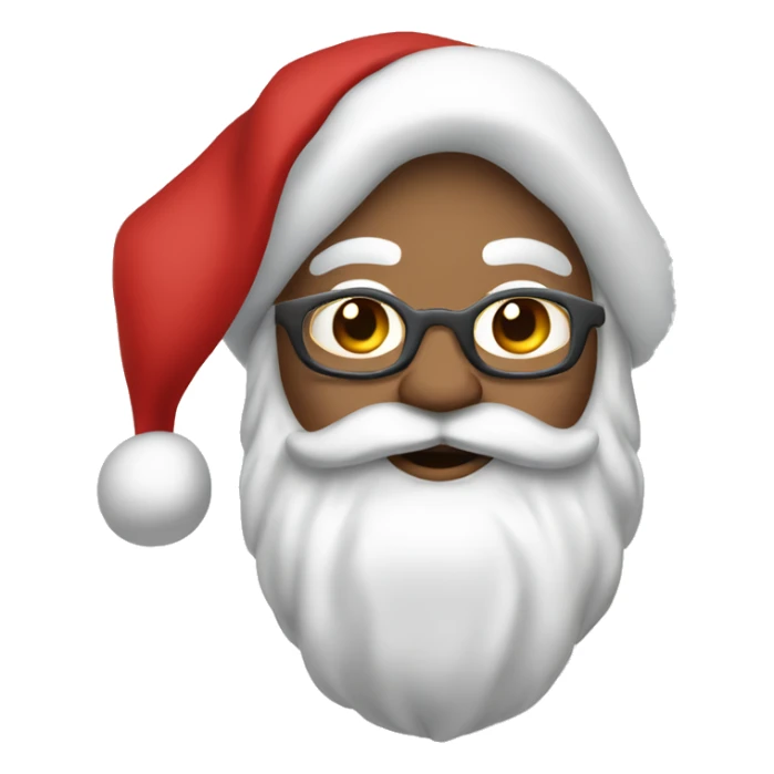 Wife’s Santa claus - white skin sticker