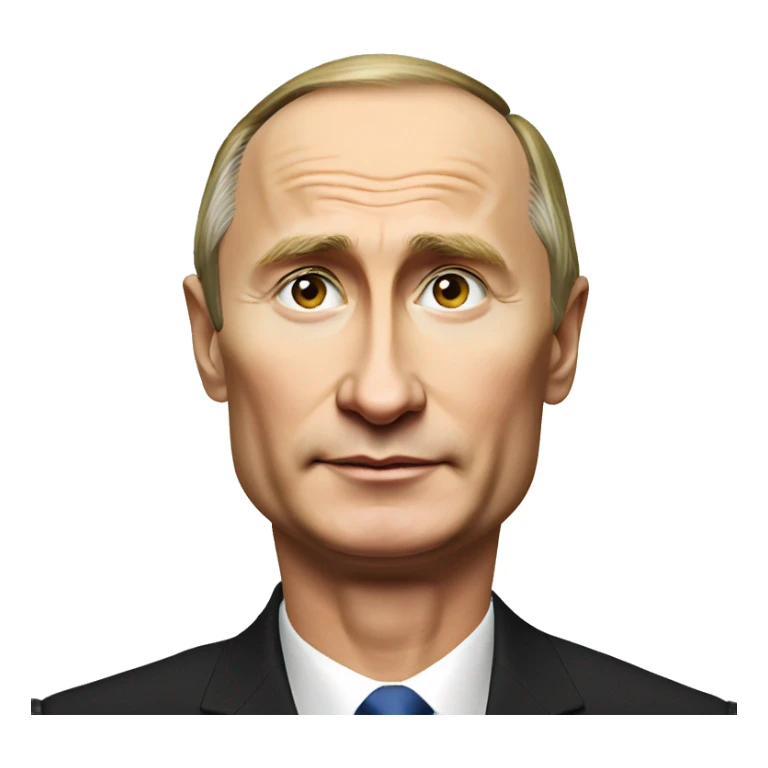 Vladimir Putin president of Russia sticker