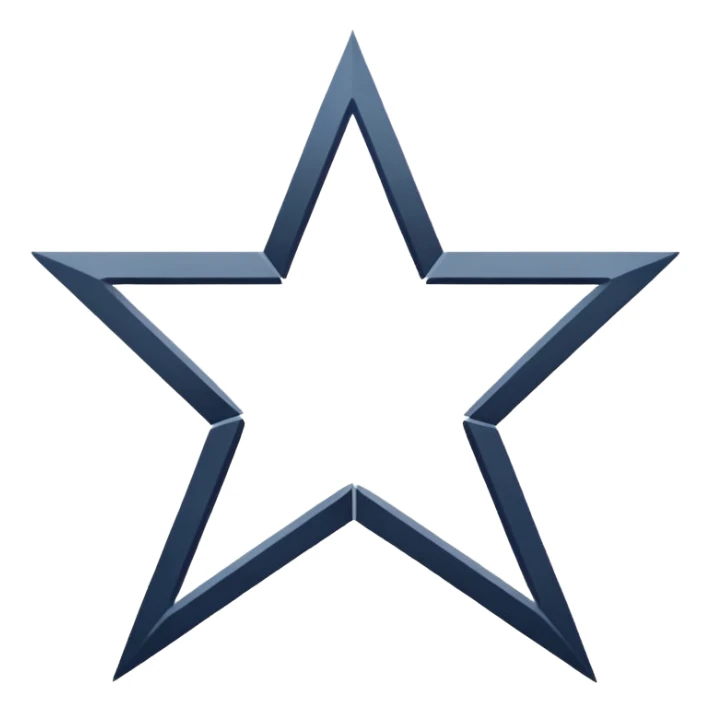 Generate me like a broken star in half or maybe three pieces but so people still can see it’s a star lie make it white outline and empty inside and same thing with a star make two emojis sticker