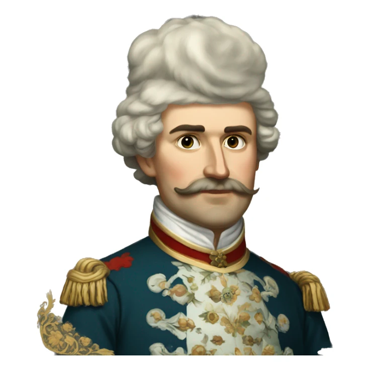 Russian nobleman of the 19th century sticker