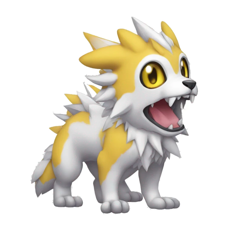 cute cool Digimon-Fakemon-animal full body sticker