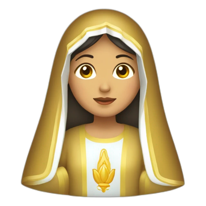 virgen María Nicaragua  sticker