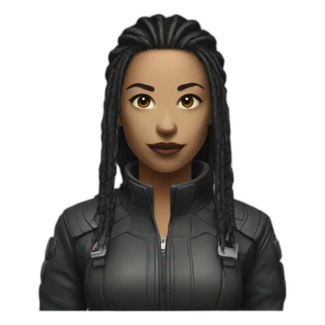 rebecca from cyberpunk edgerunners sticker