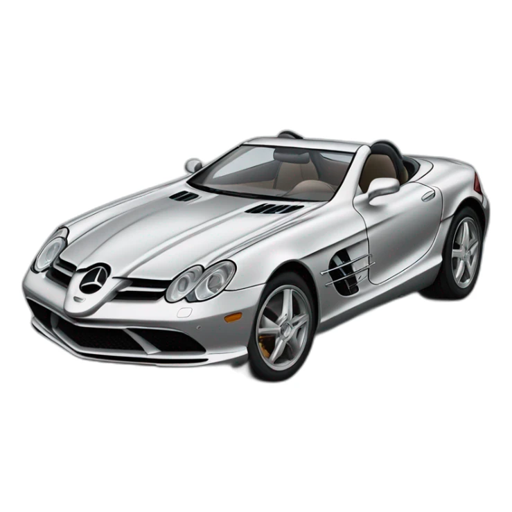 Mercedes-Benz SLR 722 sticker