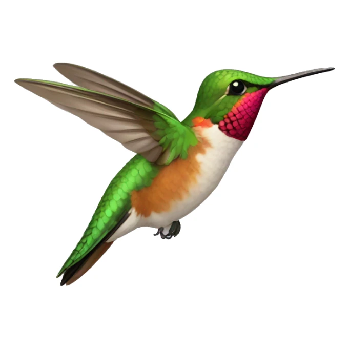 hummingbird sticker