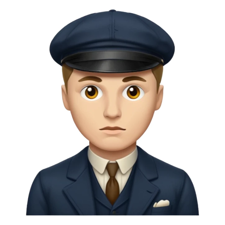 necesito que me hagas la cara de tommy shelny en emoji tip apple sticker