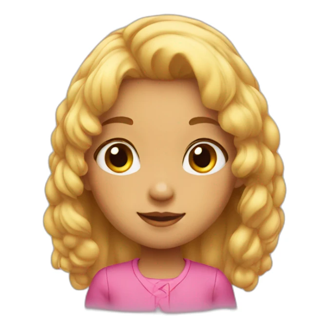 cute lil girl sticker