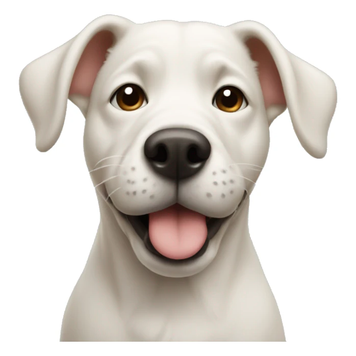 dog blowing a kiss sticker