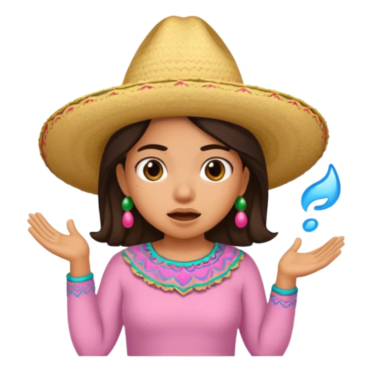 A Mexican girl named Samantha farting sticker