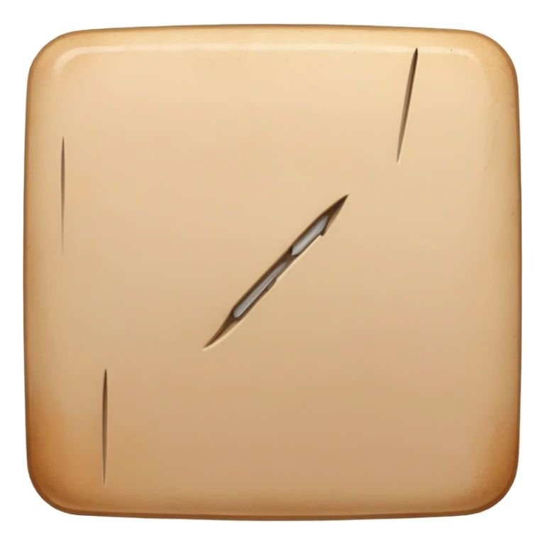 A back all scratched up from a women’s nails  sticker