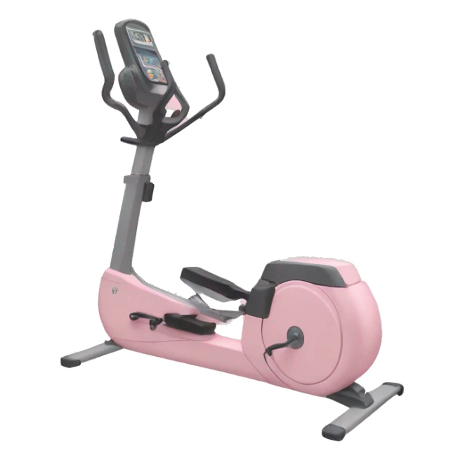 light pink gym equipment sticker