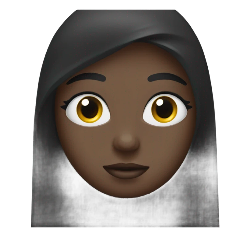 black tube of mascara sticker