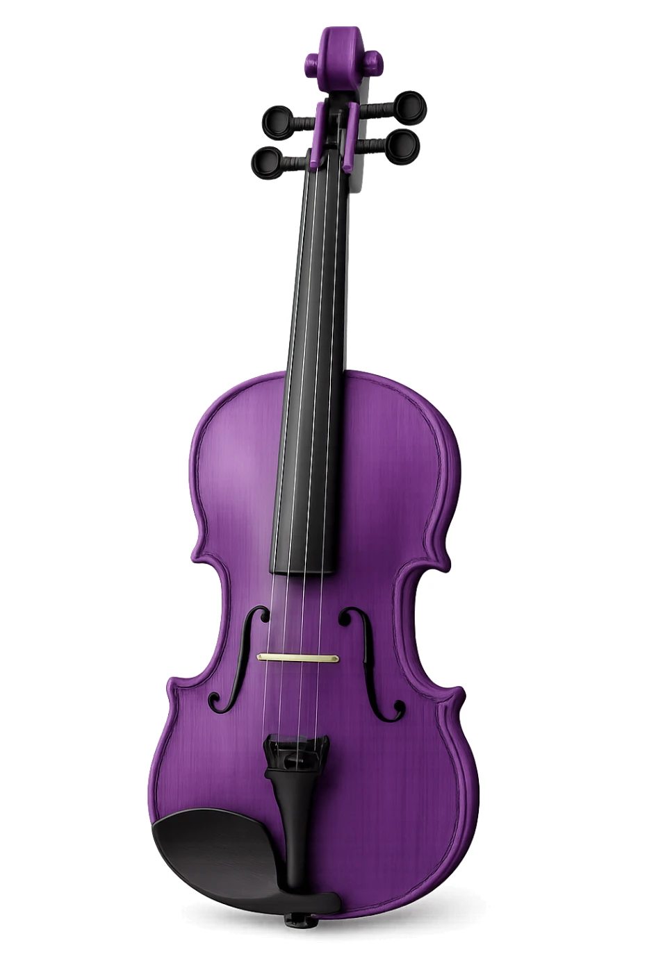 purple violin sticker
