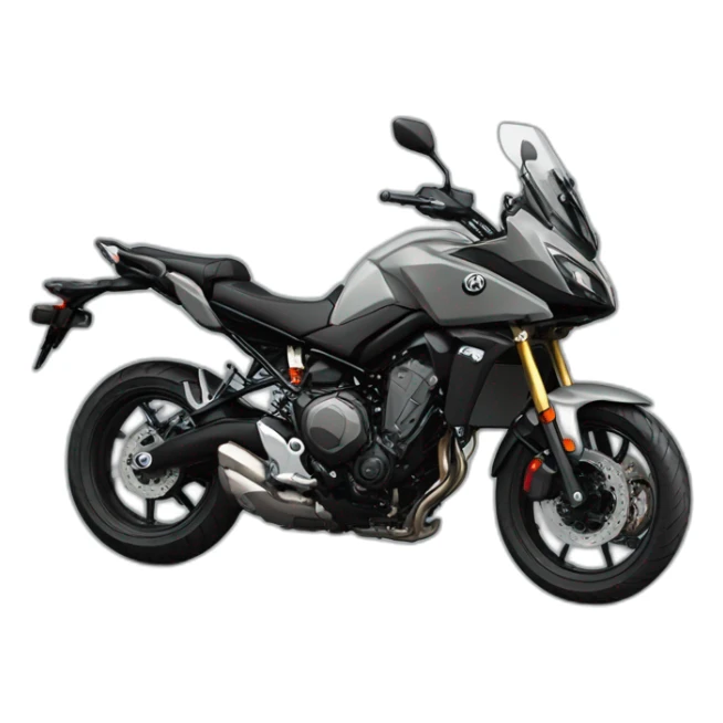moto yamaha tracer 700 gris kamo sticker