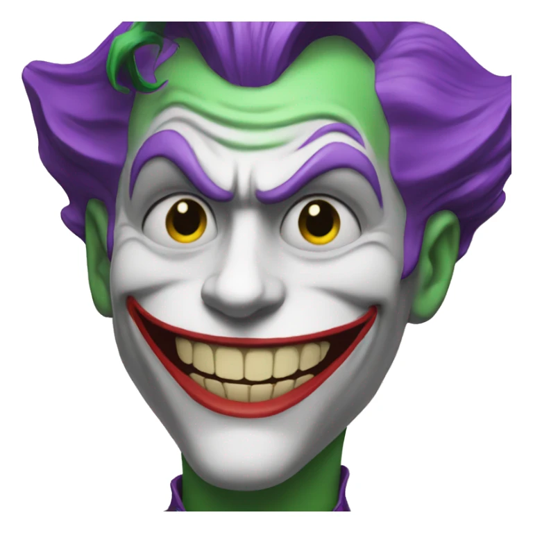 The joker happy sticker