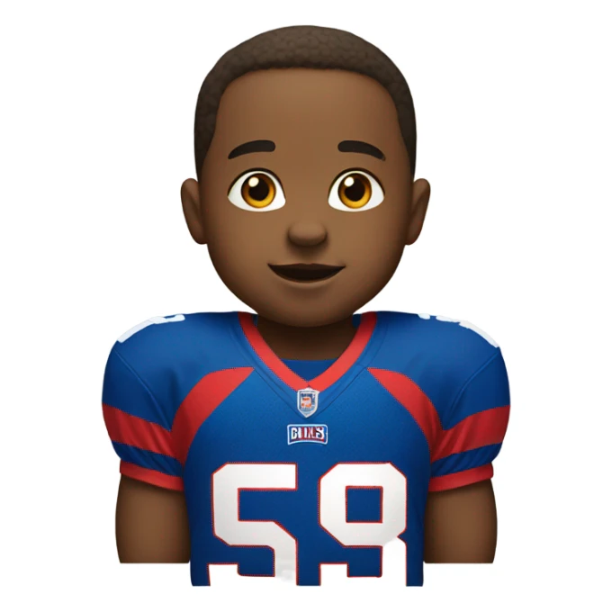 Baby wearing a bills jersey sticker