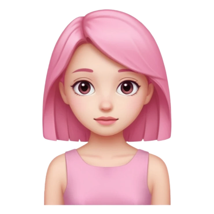 An cute Ästhetik pink clean girl sticker