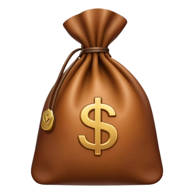 money bag sticker