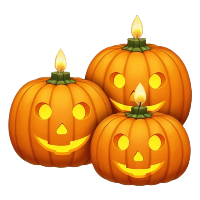 🍁☕📖 Cozy autumn evening with a warm coffee and a book🎃🕯️🍂 Pumpkin candles glowing on a fall night sticker