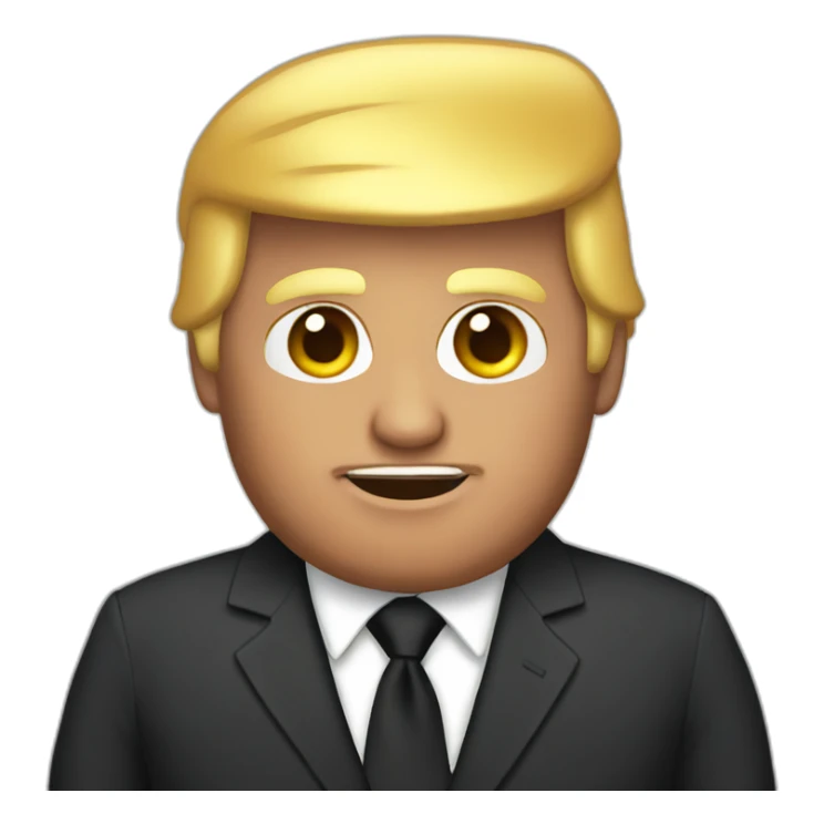 gay donald trump sticker