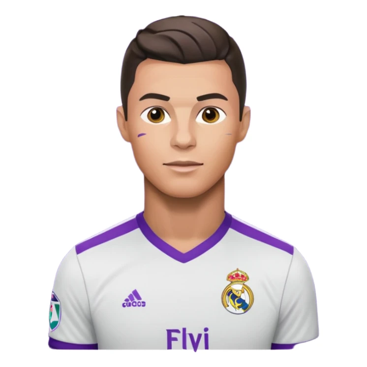 Cr7 en el real Madrid sticker