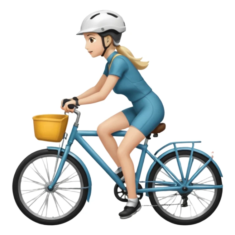 1 women and 2 men in bike sticker