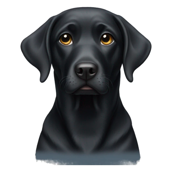 black lab sticker