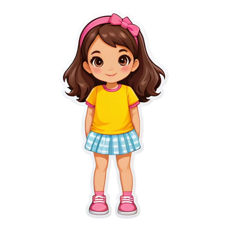Girl girl sticker