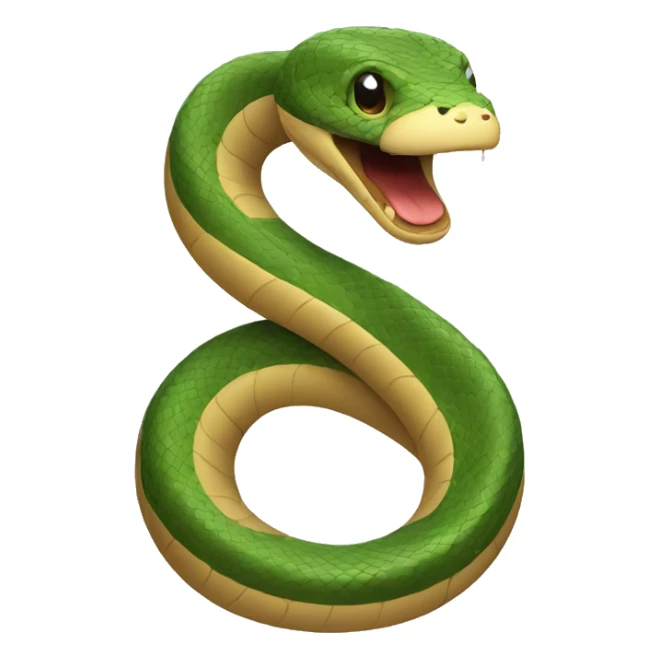 Snake sticker