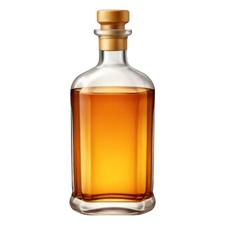 bottle of scotch sticker