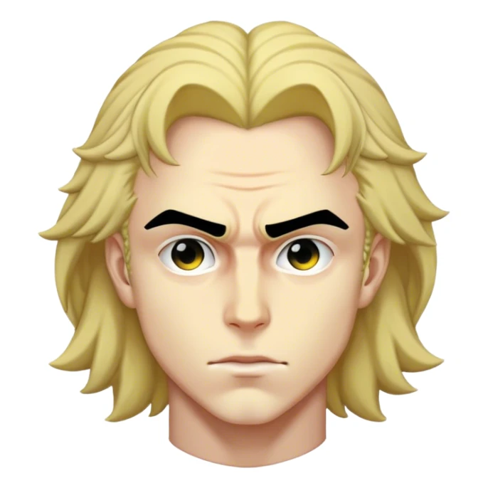 Dio Brando from jojos bizarre adventure  sticker