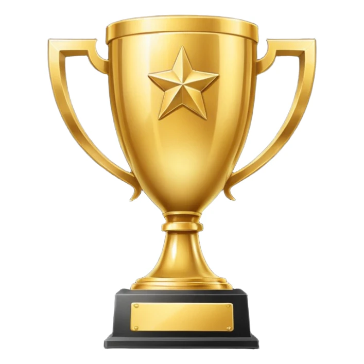 trophy champions league to write champions league sticker