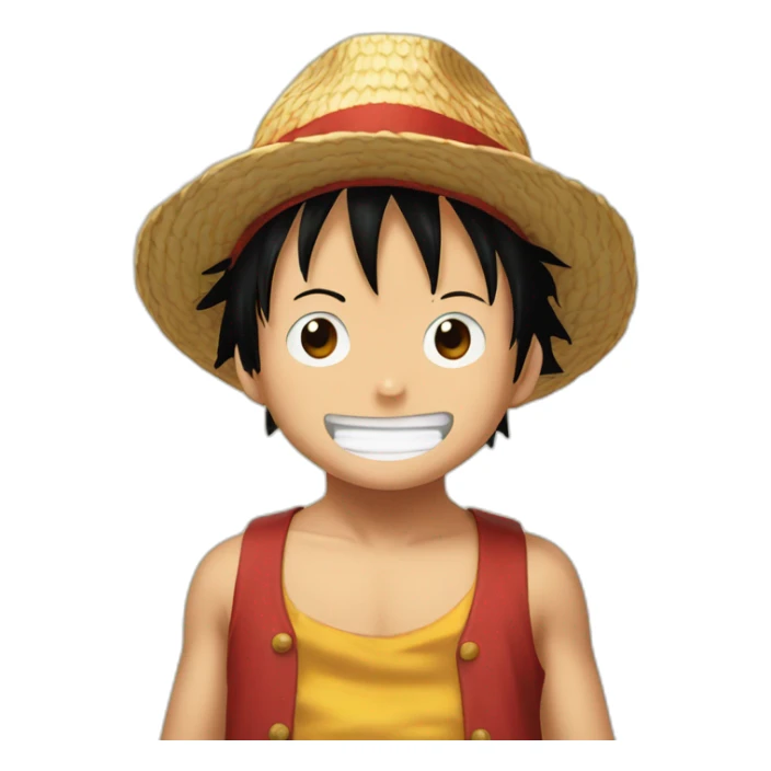 Luffy bébé sticker