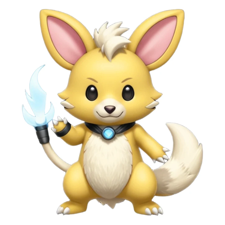 Teddiursa-Minccino-Zeraora-fusion  sticker