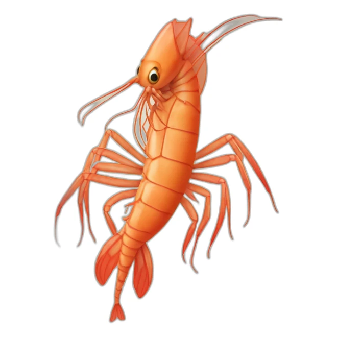 Shrimp daddy sticker