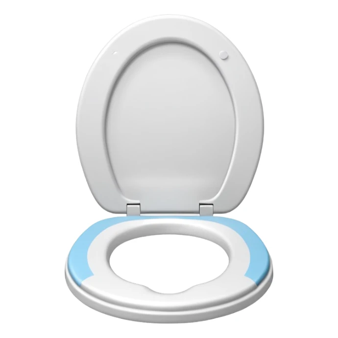 Disposable paper Toilet seat cover sticker