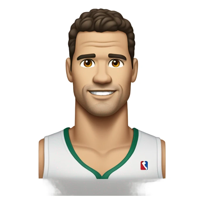 kris humphries HALF BODY WITH PERFECT FACE  sticker