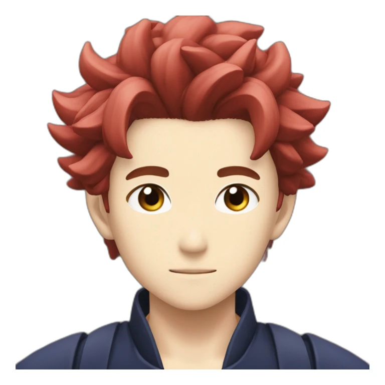 Tanjiro kamado qui est soulagé sticker