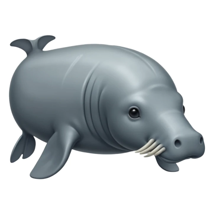Steller's sea cow sticker
