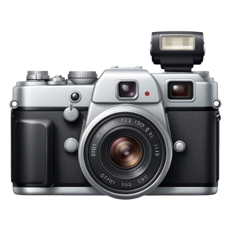 Camera canon vintage silver color aesthetic  sticker