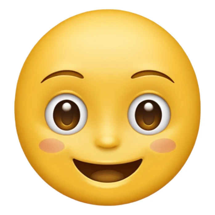 Whatsapp Emoji face listening sticker