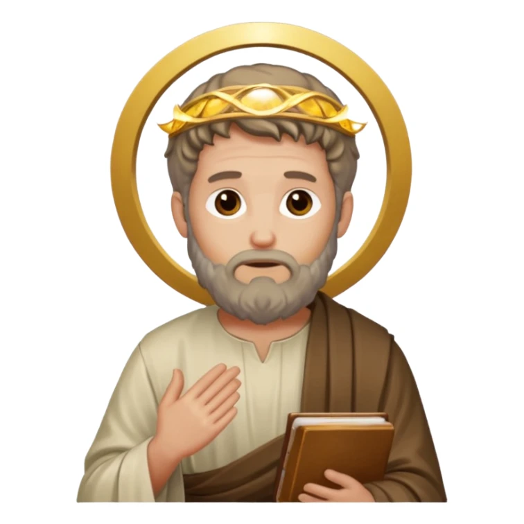 no, necesito que me hagas a san mateo apostol  sticker