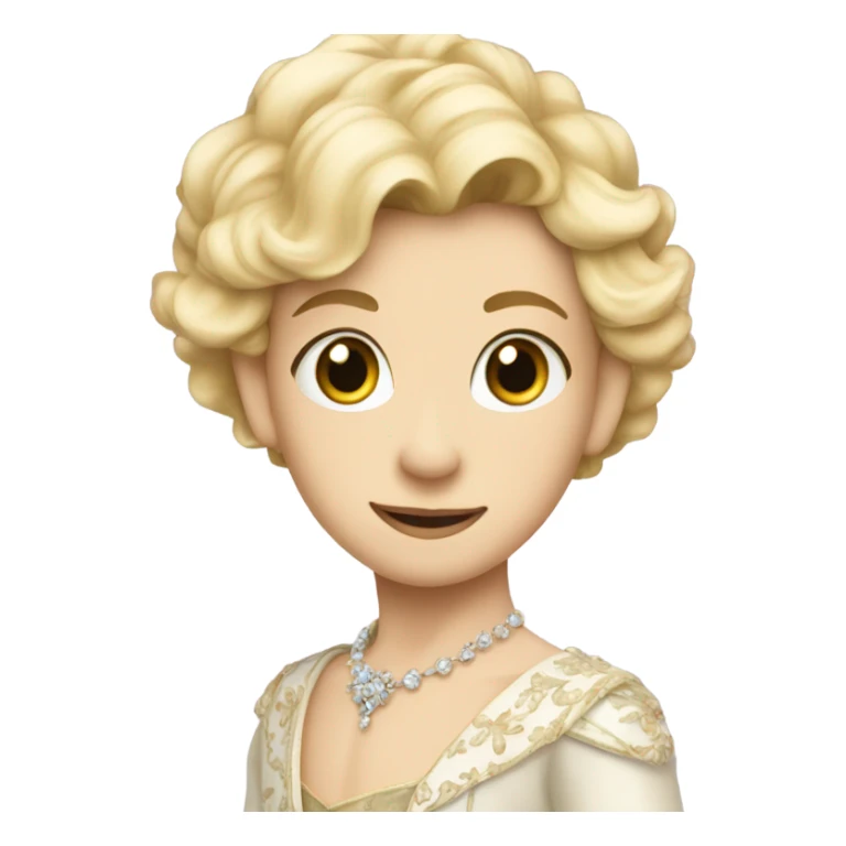 blonde twink feminine prince sticker