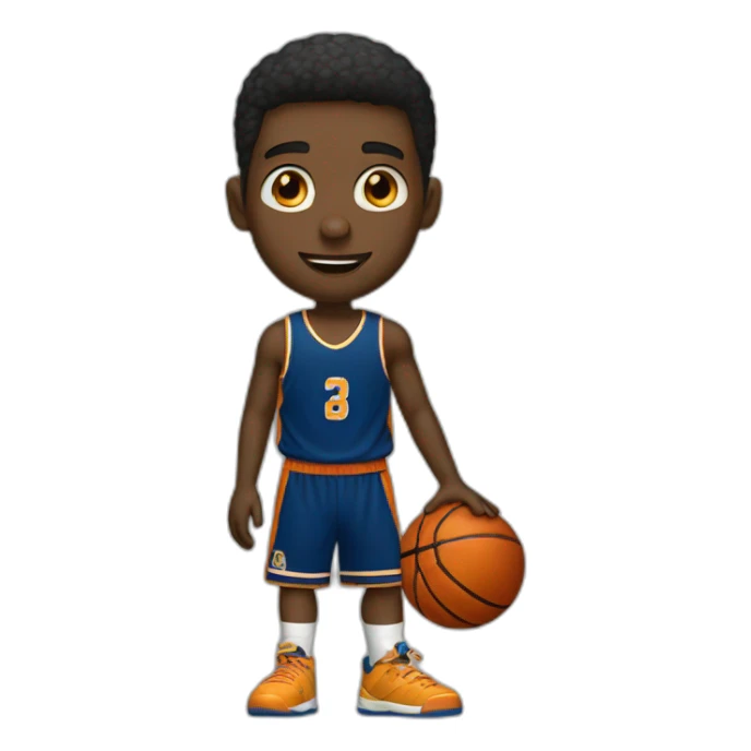 Garçon basketball sticker