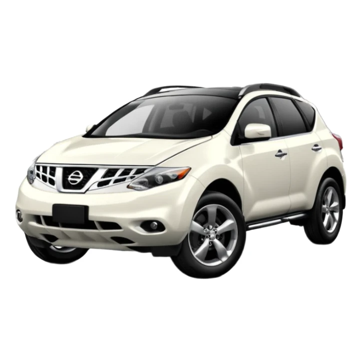 2013 white nissan murano with black interior  sticker